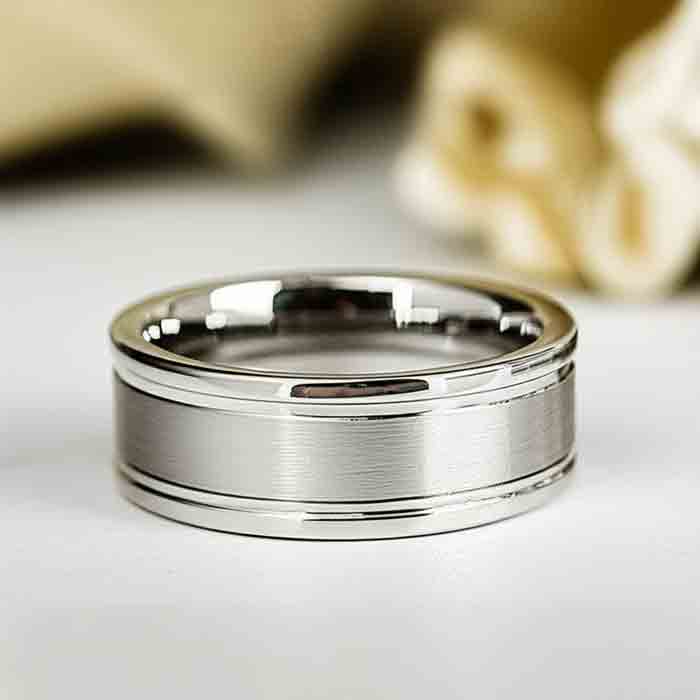 Men's Tungsten Ring TC-032 - Image 2