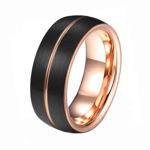 Men's Tungsten Ring TU-386
